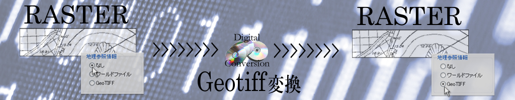 Geotiff変換